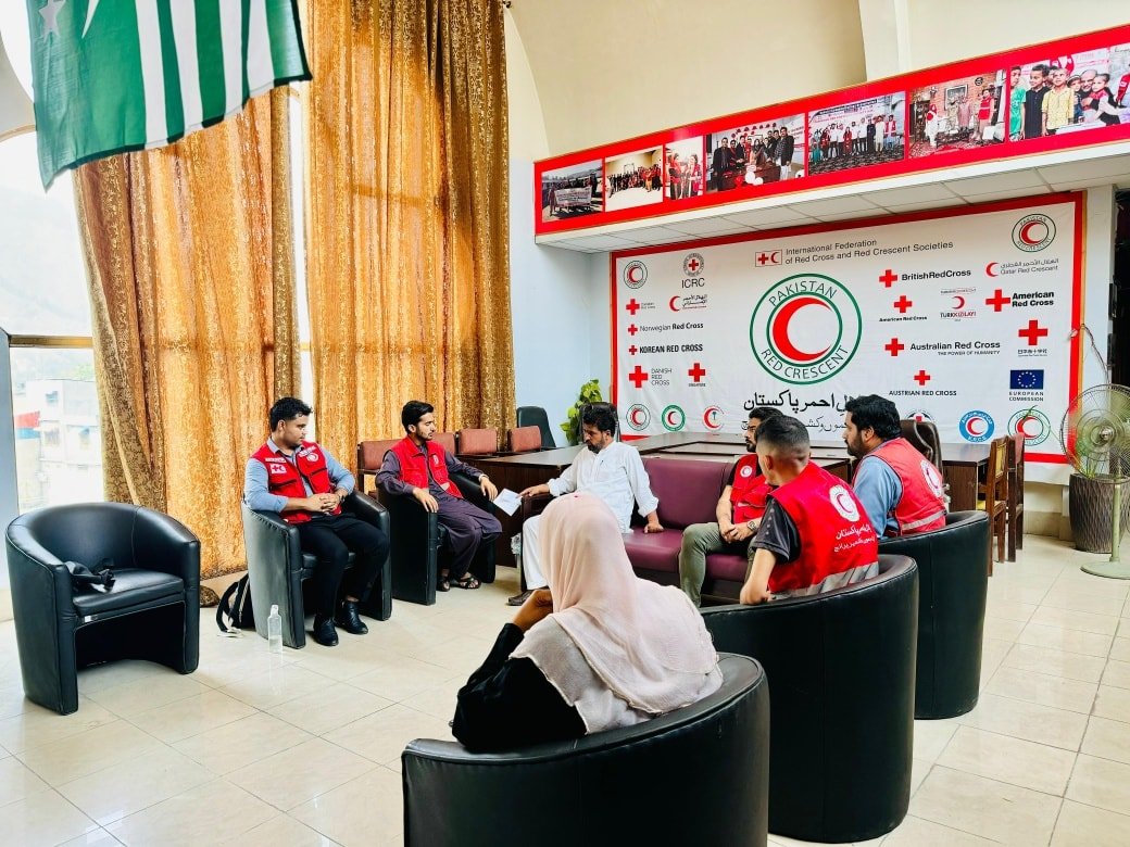 PRCS Monsoon Response Operation 2025 — emergency assistance and response activities.