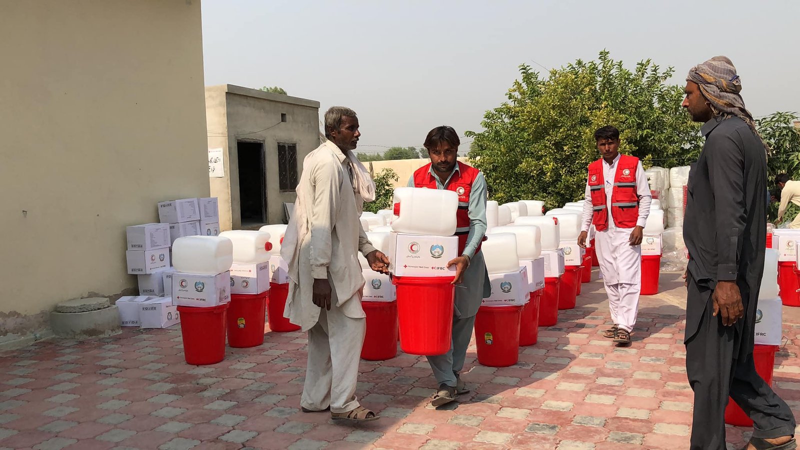 Distribution of Hygiene Kits