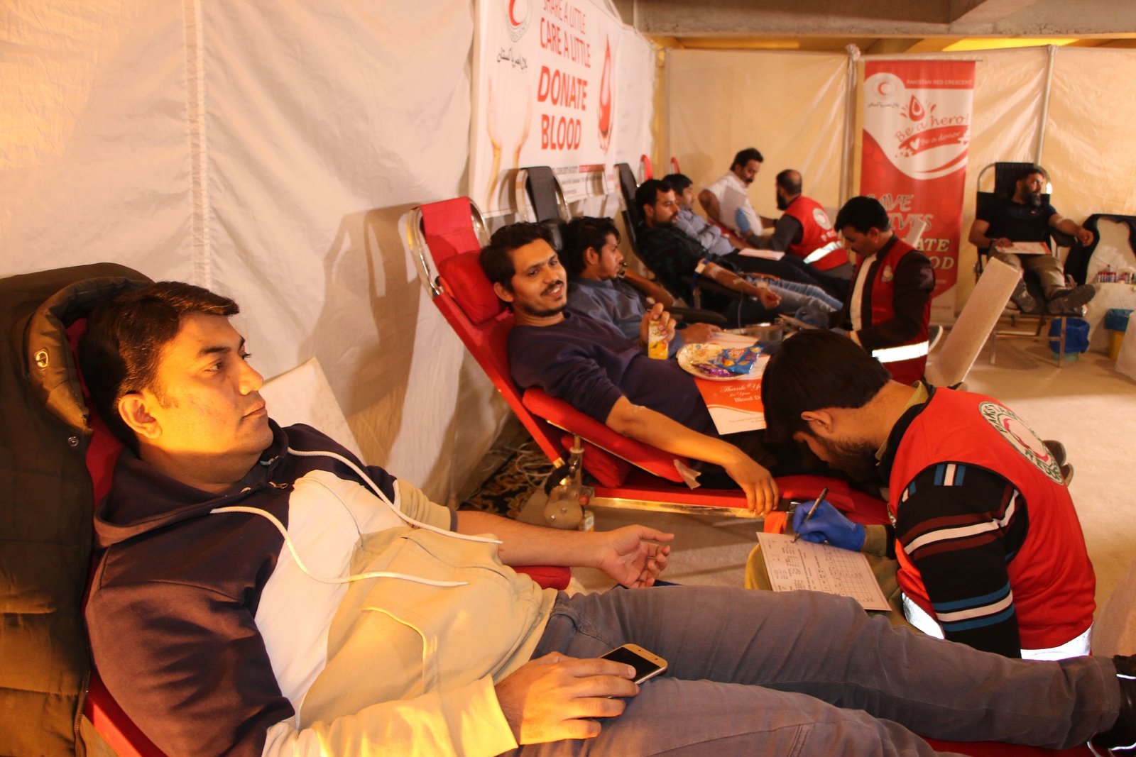 Blood Dontaion Drive at Islamabad Model College H8