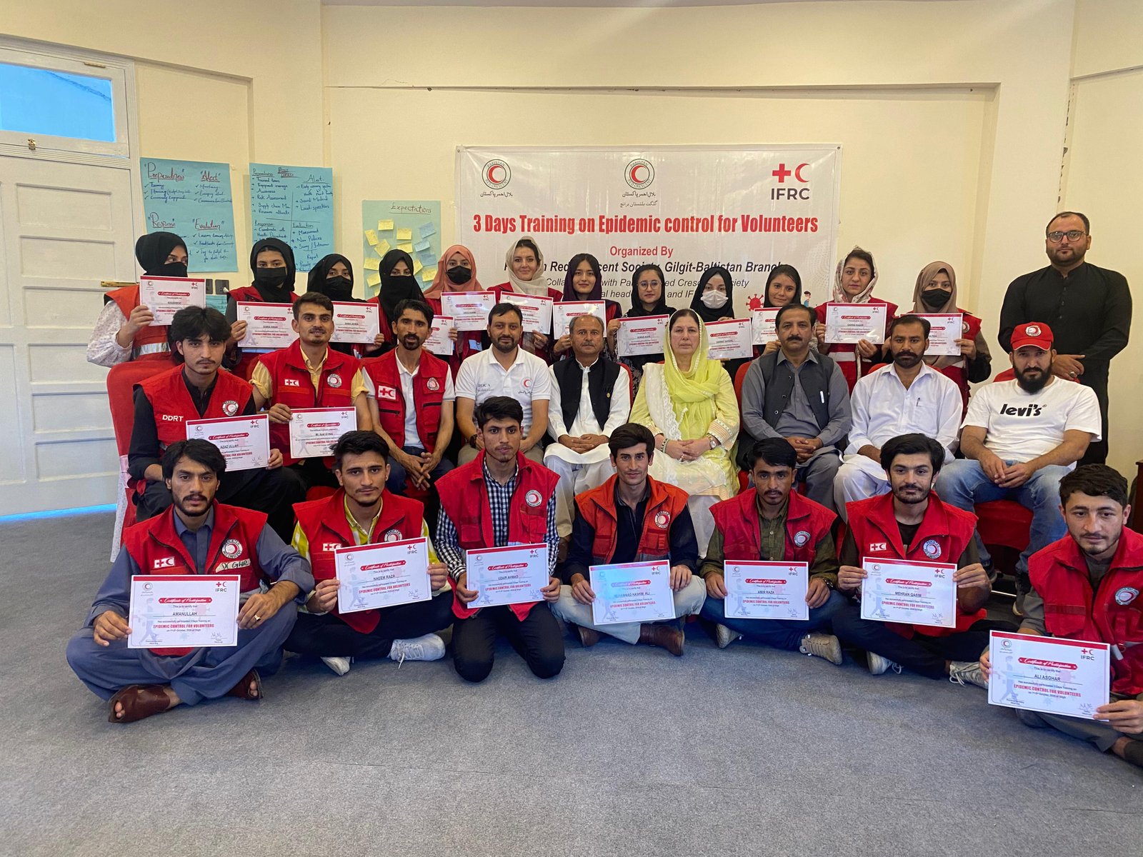 Training on Epidemic Control for Volunteers