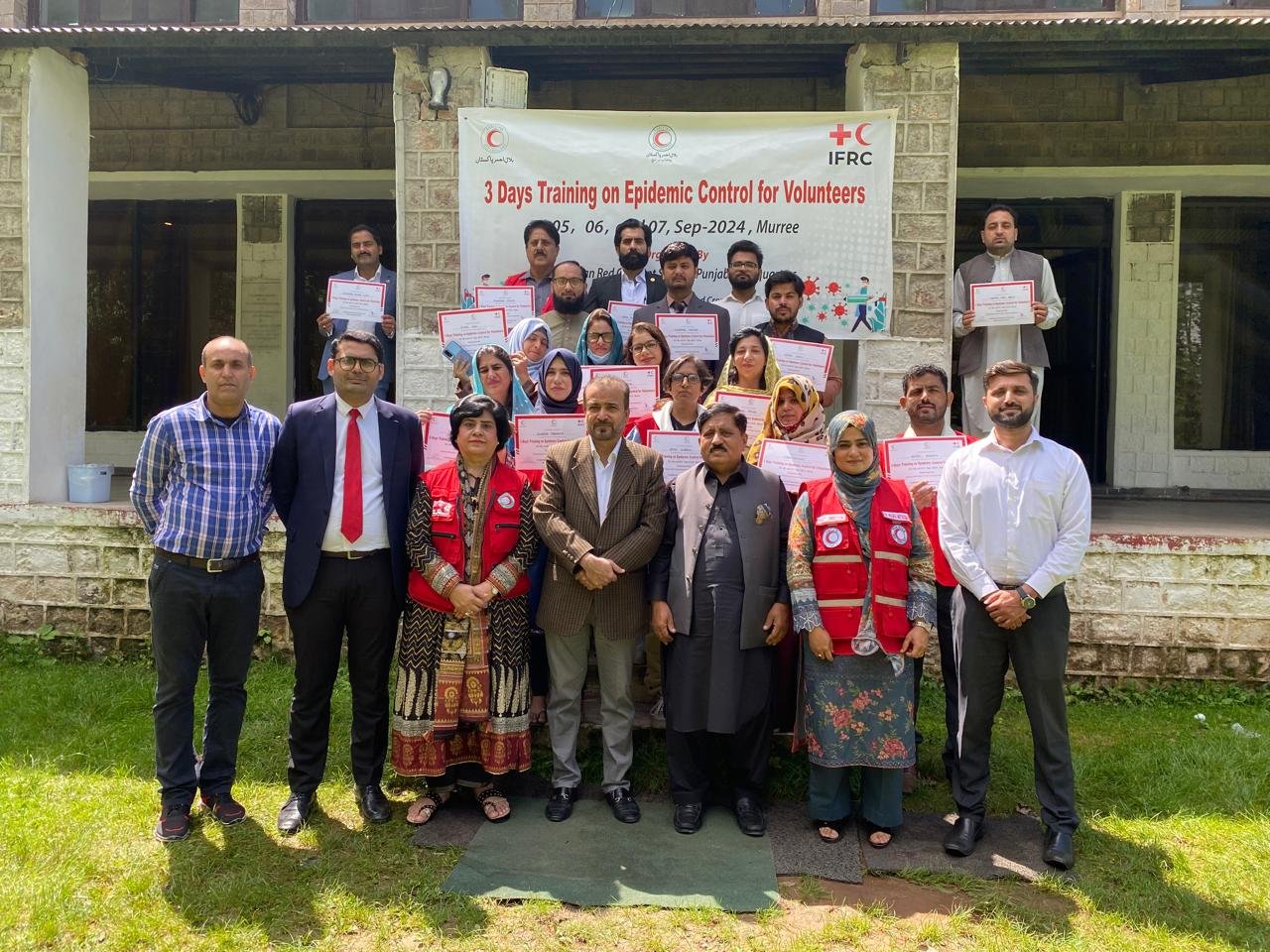 Training on Epidemic Control for Volunteers