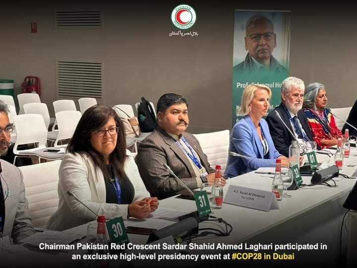 Chairman PRCS Attending COP28