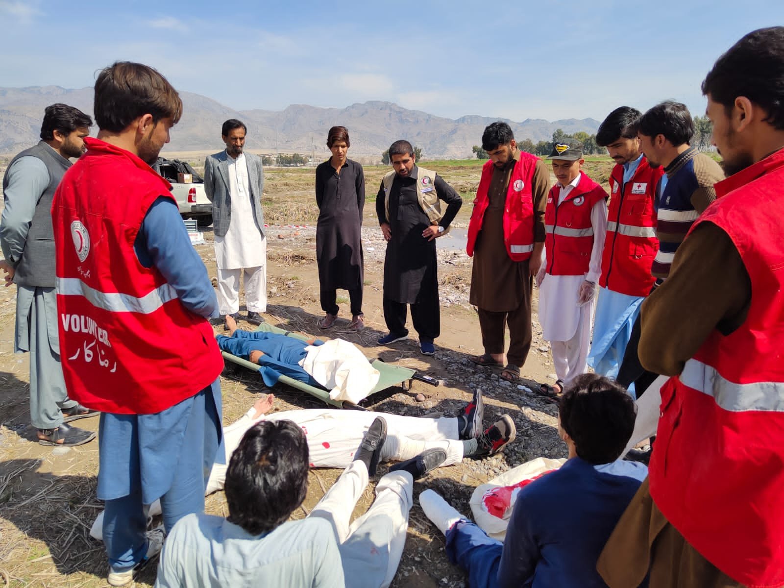 First-Aid Simulation exercise