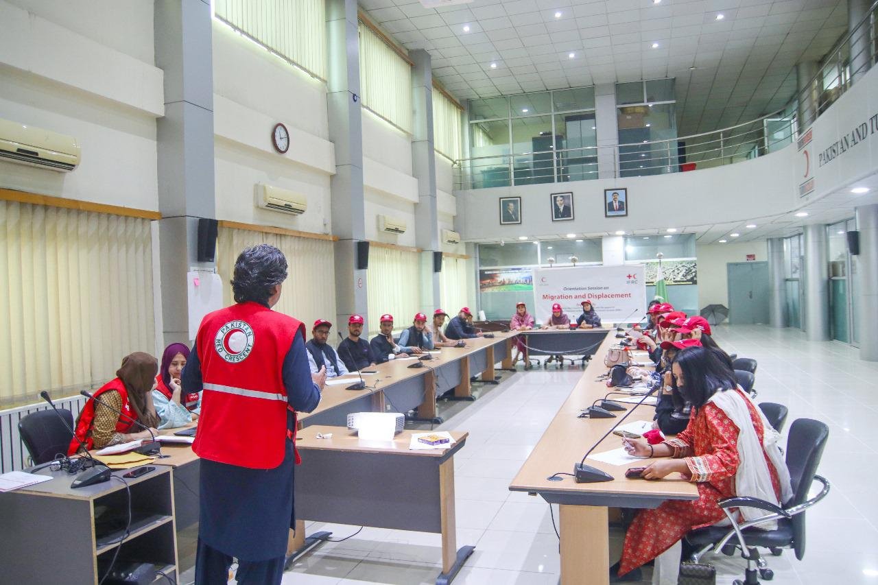 Orientation session on Migration & Displacement with Youth & Volunteers